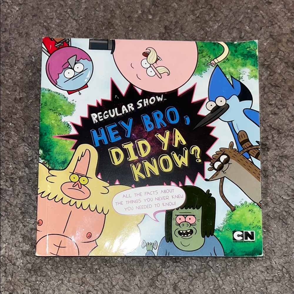 Hey Bro, Did Ya Know? By Eric Luper Cartoon Network Comic Book